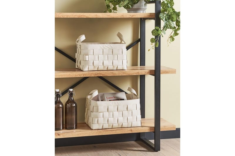 Kori Sippar-sarja, 2 kpl Valkoinen - Valkoinen - Säilytys - Piensäilytys - Säilytyskorit