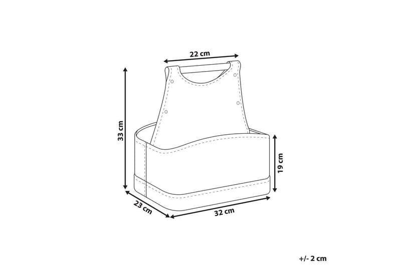 Kori Uruk Harmaa - Harmaa - Säilytys - Piensäilytys - Säilytyskorit