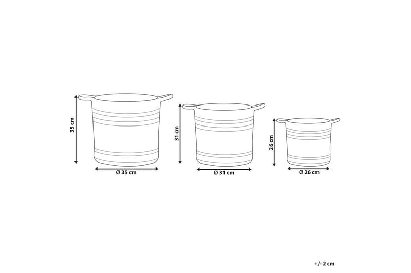 Kori Zhob sarja 3 - Säilytys - Piensäilytys - Säilytyskorit