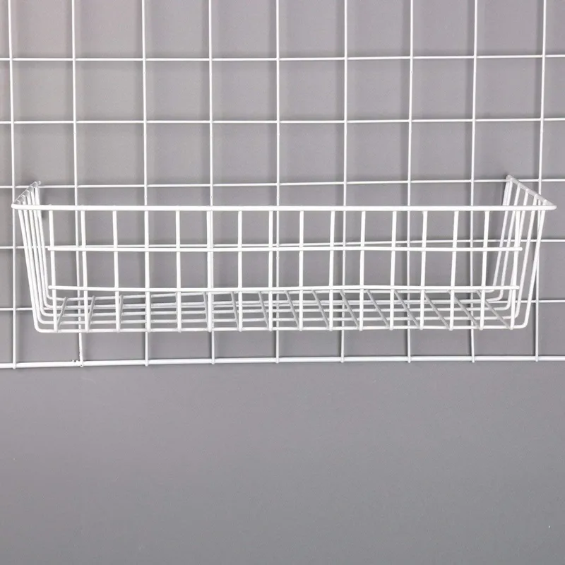 Koristeellinen Seinäkoriste 16x38 cm - Valkoinen - Säilytys - Piensäilytys - Säilytyskorit - Lankakori