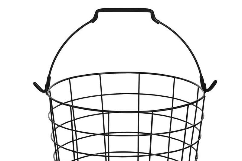 Metalliteline Yamales 37 cm 3 koria - Musta - Säilytys - Piensäilytys - Säilytyskorit - Lankakori