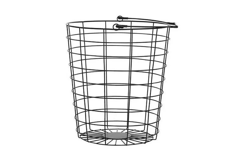 Metalliteline Yamales 37 cm 3 koria - Musta - Säilytys - Piensäilytys - Säilytyskorit - Lankakori