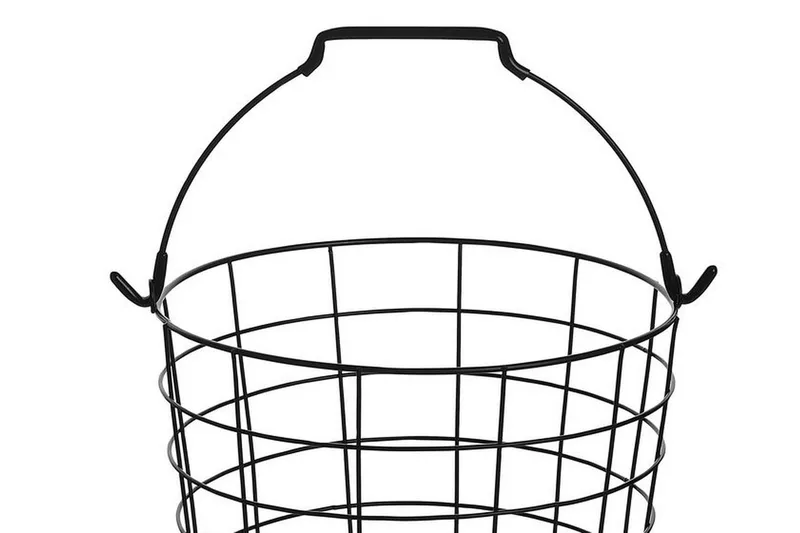 Metalliteline Yamales 37 cm 3 koria - Musta - Säilytys - Piensäilytys - Säilytyskorit - Lankakori