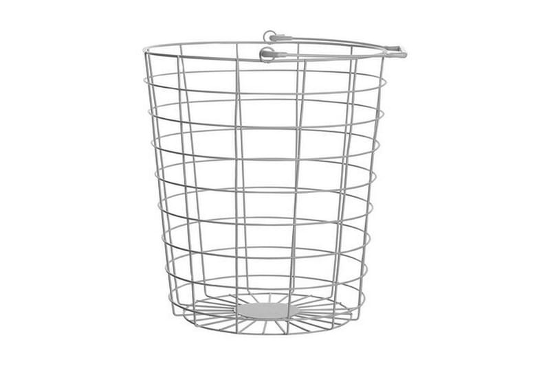 Metalliteline Yamales 37 cm 3 koria - Valkoinen - Säilytys - Piensäilytys - Säilytyskorit - Lankakori