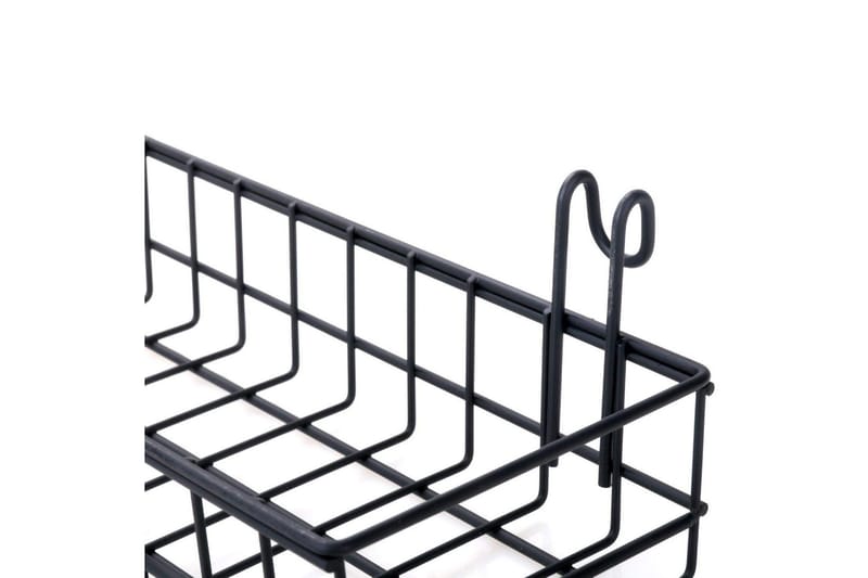 Metallikori Seinä - Musta - Säilytys - Piensäilytys - Säilytyskorit - Lankakori