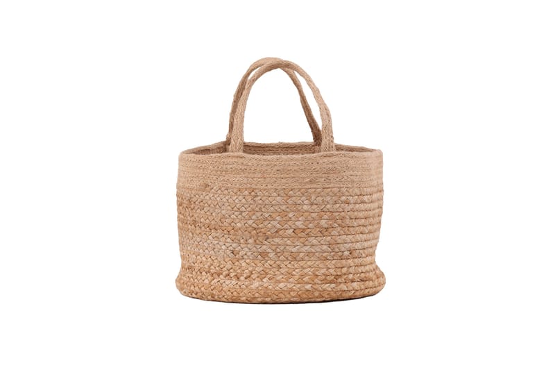 Mumbai Kori Pyöreä - Luonnonväri - Säilytys - Piensäilytys - Säilytyskorit