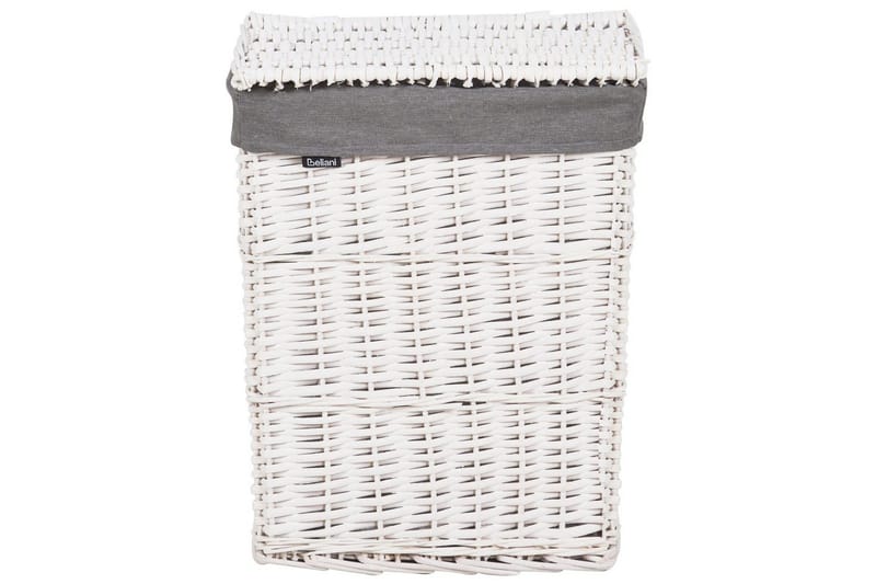 Pyykkikorit Ella Harmaa/valkoinen - Harmaa/valkoinen - Säilytys - Piensäilytys - Säilytyskorit