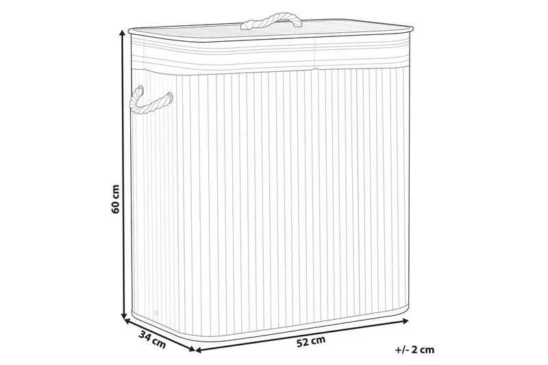 Pyykkikorit Kalthota Vaalea puu - Vaalea puu - Säilytys - Piensäilytys - Säilytyskorit