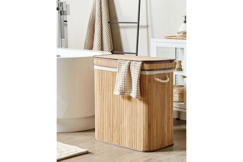 Pyykkikorit Kalthota Vaalea puu - Vaalea puu - Talo & remontointi - Keittiö & kylpyhuone - Keittiö & kodinhoitohuone - Kuivaus & pesutarvikkeet - Pyykkikori
