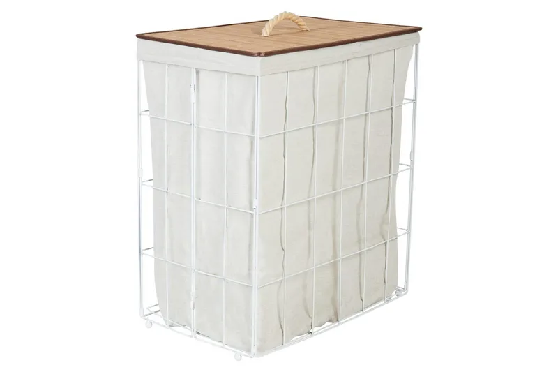 Pyykkikorit Mirissa Valkoinen/vaalea puu - Valkoinen/vaalea puu - Talo & remontointi - Keittiö & kylpyhuone - Keittiö & kodinhoitohuone - Kuivaus & pesutarvikkeet - Pyykkikori