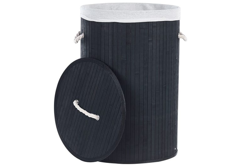 Pyykkikorit Sannar Musta/Valkoinen - Musta/Valkoinen - Talo & remontointi - Keittiö & kylpyhuone - Keittiö & kodinhoitohuone - Kuivaus & pesutarvikkeet - Pyykkikori