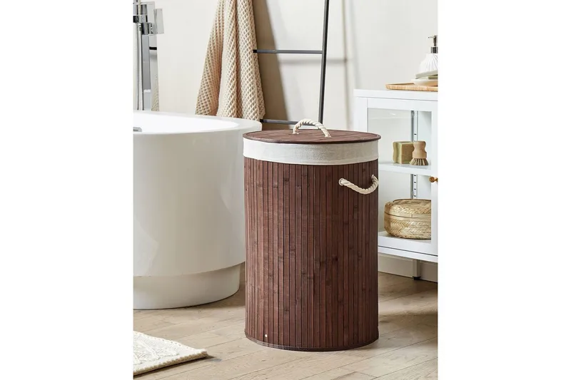 Pyykkikorit Sannar Ruskea/Valkoinen - Ruskea/Valkoinen - Säilytys - Piensäilytys - Säilytyskorit
