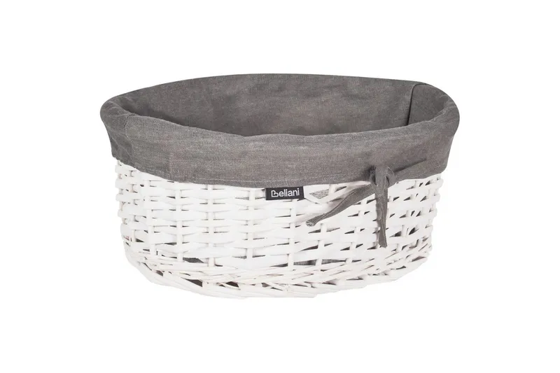 Pyykkikorit Vakari Harmaa/valkoinen - Harmaa/valkoinen - Säilytys - Piensäilytys - Säilytyskorit