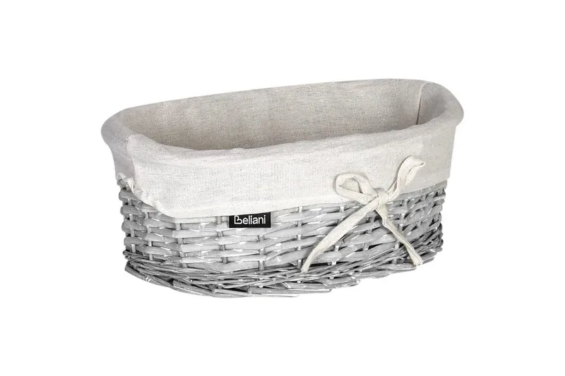 Pyykkikorit Vakari Valkoinen/Harmaa - Valkoinen/Harmaa - Säilytys - Piensäilytys - Säilytyskorit