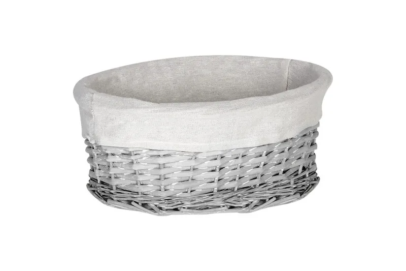 Pyykkikorit Vakari Valkoinen/Harmaa - Valkoinen/Harmaa - Säilytys - Piensäilytys - Säilytyskorit