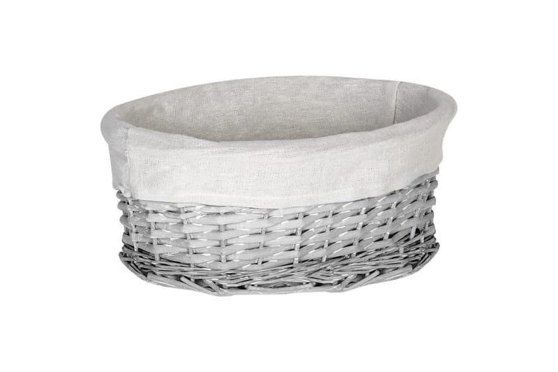 Pyykkikorit Vakari Valkoinen/Harmaa - Valkoinen/Harmaa - Säilytys - Piensäilytys - Säilytyskorit