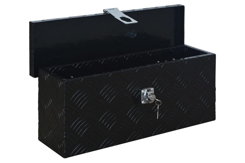 Alumiinilaatikko 485x140x200mm musta - Musta - Säilytys - Piensäilytys - Säilytyslaatikko
