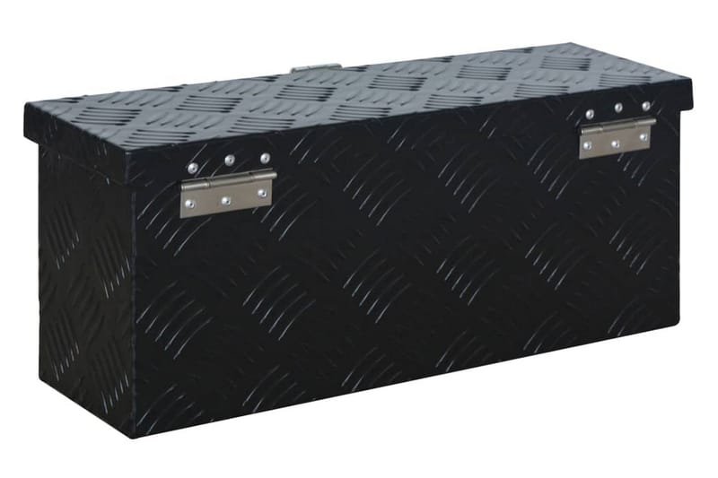 Alumiinilaatikko 485x140x200mm musta - Musta - Säilytys - Piensäilytys - Säilytyslaatikko