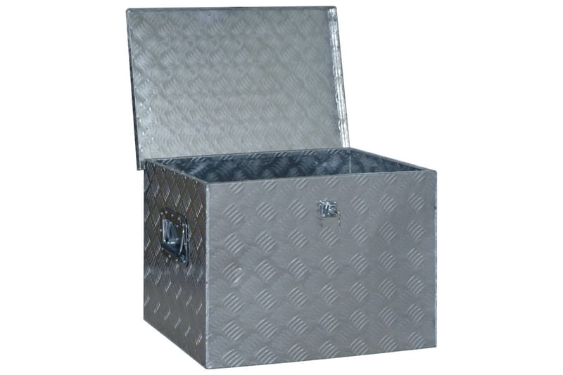 Alumiinilaatikko 610x430x455mm hopea - Hopea - Säilytys - Piensäilytys - Säilytyslaatikko