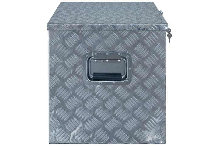 Alumiinilaatikko 610x430x455mm hopea - Hopea - Säilytyslaatikko - Laatikko
