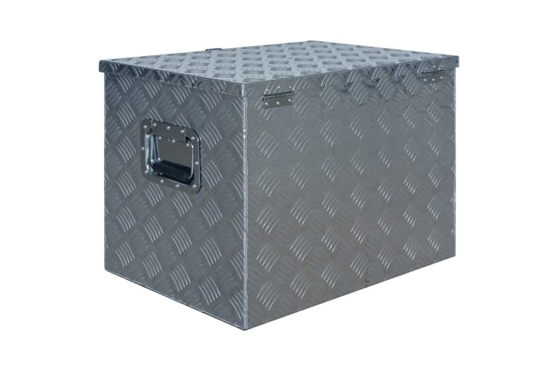 Alumiinilaatikko 610x430x455mm hopea - Hopea - Säilytys - Piensäilytys - Säilytyslaatikko
