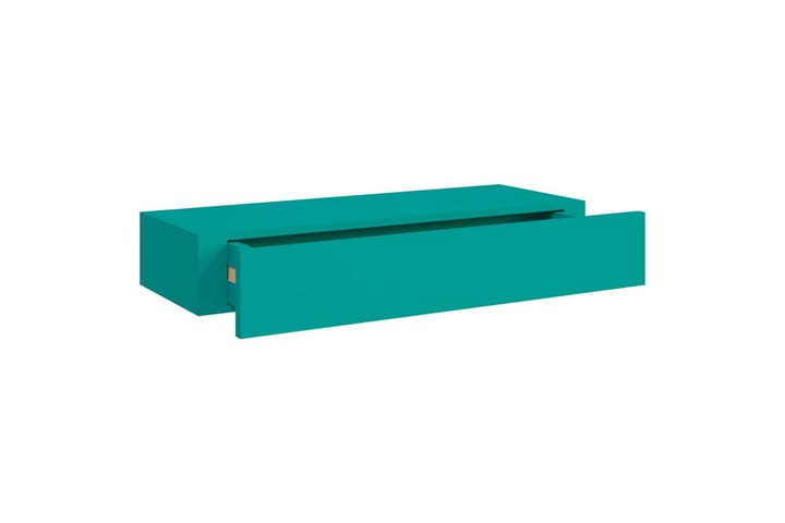 Laatikkohyllyt seinälle 2 kpl sininen 60x23,5x10 cm MDF - Sininen - Säilytyslaatikko - Laatikko