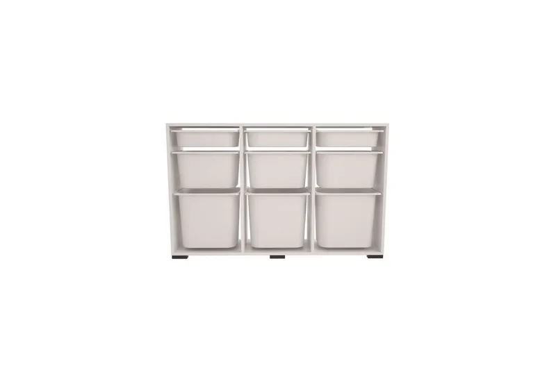 Monikäyttöinen kaappi Belna Valkoinen - Valkoinen - Säilytys - Piensäilytys - Säilytyslaatikko