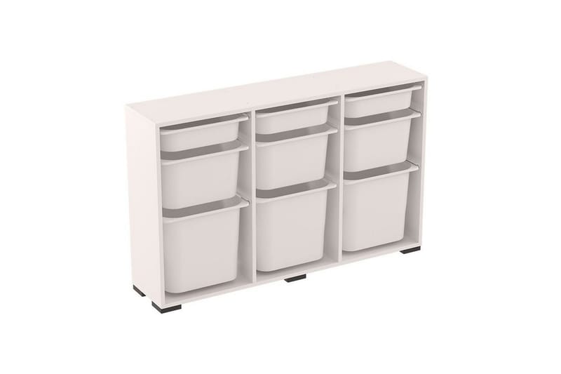 Monikäyttöinen kaappi Belna Valkoinen - Valkoinen - Säilytys - Piensäilytys - Säilytyslaatikko