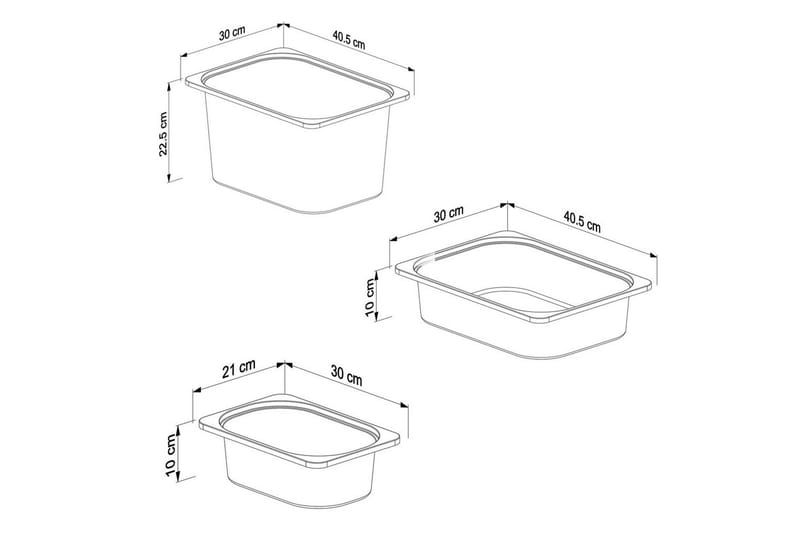 Monikäyttöinen kaappi Core (69,5 x 109 x 30 cm) Sininen - Sininen - Säilytys - Piensäilytys - Säilytyslaatikko