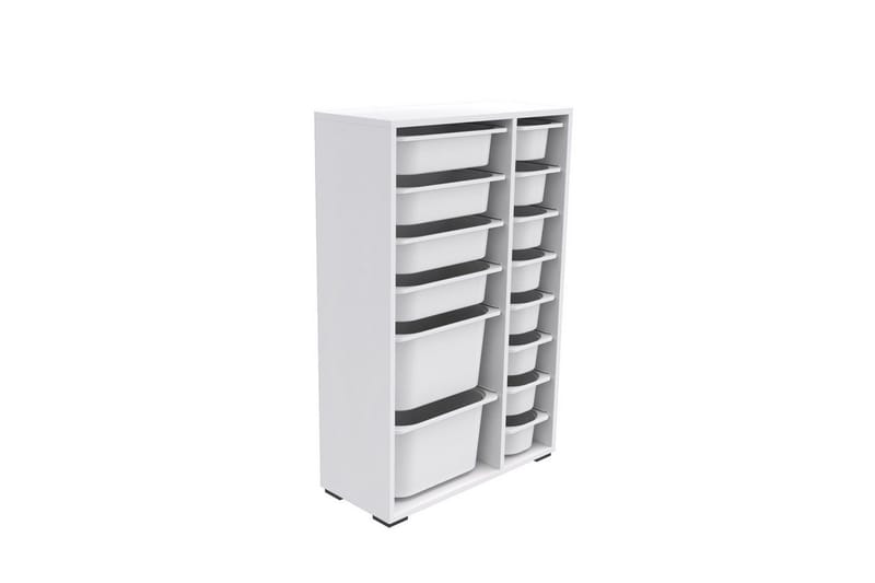 Monikäyttöinen kaappi Havor Valkoinen - Valkoinen - Säilytys - Piensäilytys - Säilytyslaatikko