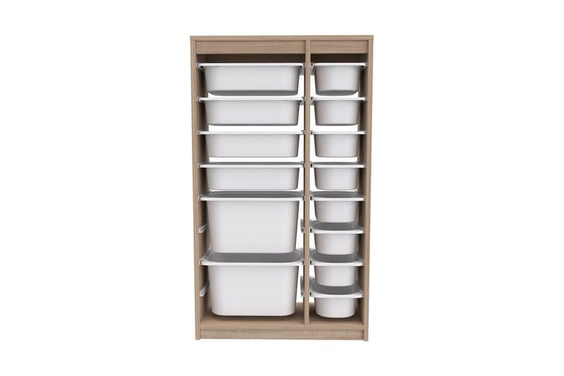 Monikäyttöinen kaappi Montana (69 x 112,2 x 29,6 cm) Sonomo Valkoinen, Sonomo Valkoinen