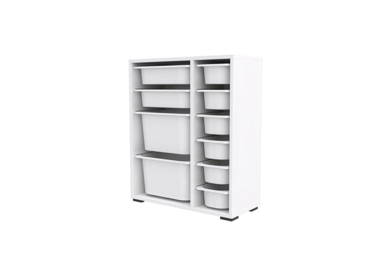 Monikäyttöinen kaappi Sosan K6B Valkoinen, Valkoinen