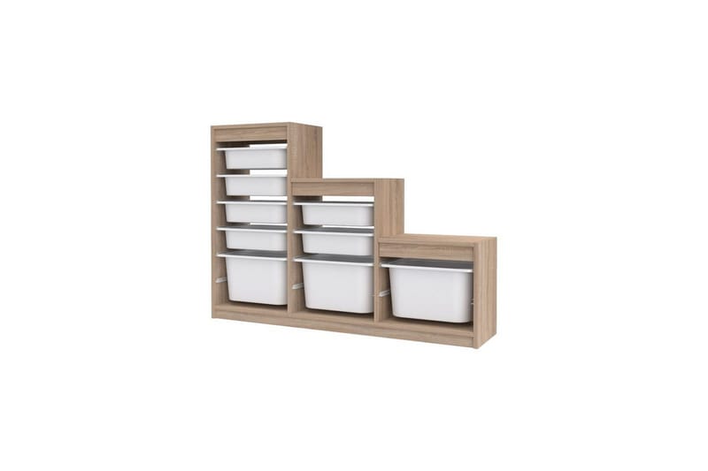 Monikäyttöinen kaappi Swiss Sonomo Valkoinen - Sonomo Valkoinen - Säilytys - Piensäilytys - Säilytyslaatikko