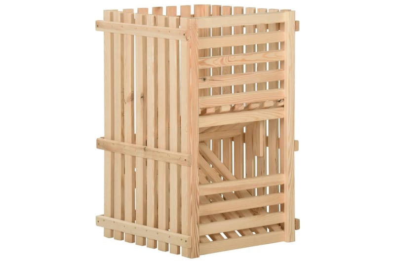Perunalaatikko 50x50x80 cm täysi mänty - Ruskea - Säilytys - Piensäilytys - Säilytyslaatikko