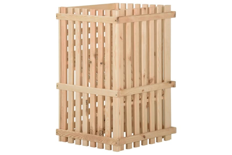 Perunalaatikko 50x50x80 cm täysi mänty - Ruskea - Säilytys - Piensäilytys - Säilytyslaatikko