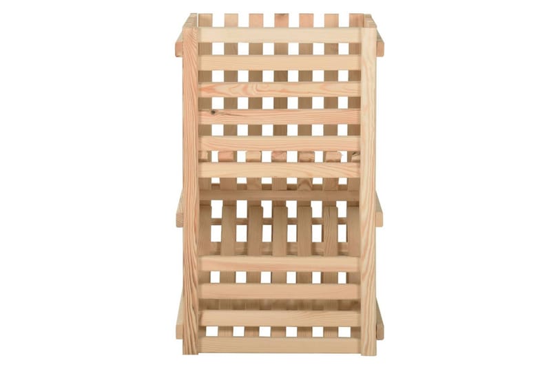Perunalaatikko 50x50x80 cm täysi mänty - Ruskea - Säilytys - Piensäilytys - Säilytyslaatikko