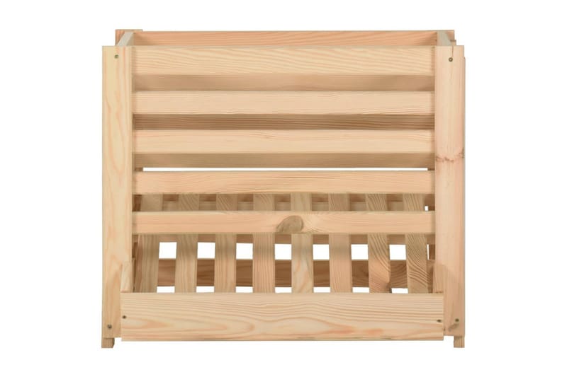 Perunalaatikko 60x40x50 cm täysi mänty - Ruskea - Säilytys - Piensäilytys - Säilytyslaatikko