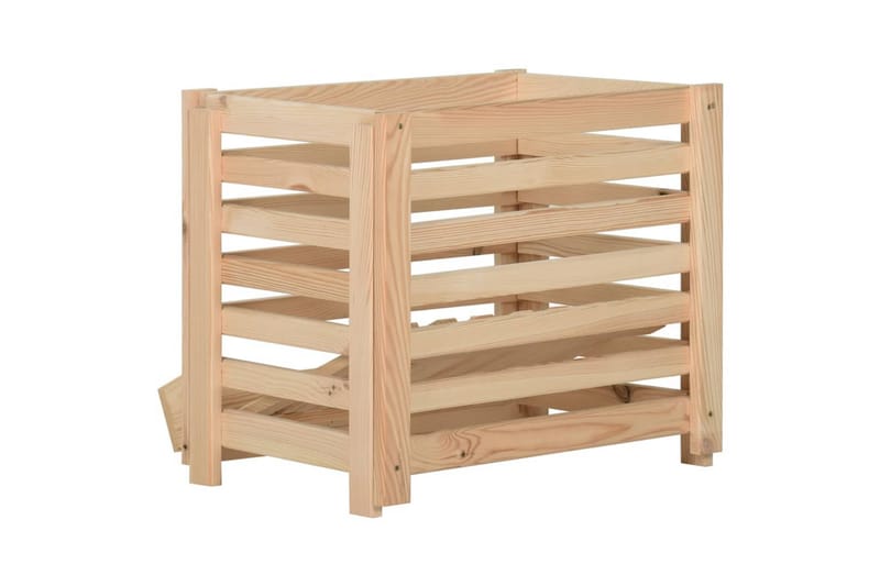 Perunalaatikko 60x40x50 cm täysi mänty - Ruskea - Säilytys - Piensäilytys - Säilytyslaatikko