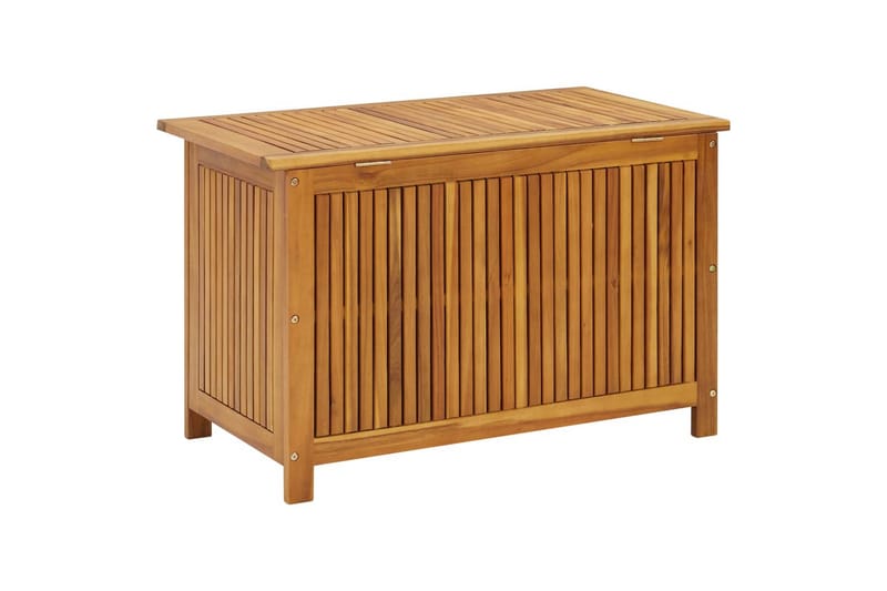 Puutarhan varastolaatikko 90x50x106 cm täysi akaasiapuu - Ruskea - Säilytys - Piensäilytys - Säilytyslaatikko