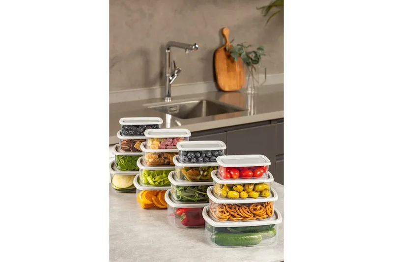 Säilytyslaatikko (16 kappaletta) Rasalas16 Harmaa, Harmaa