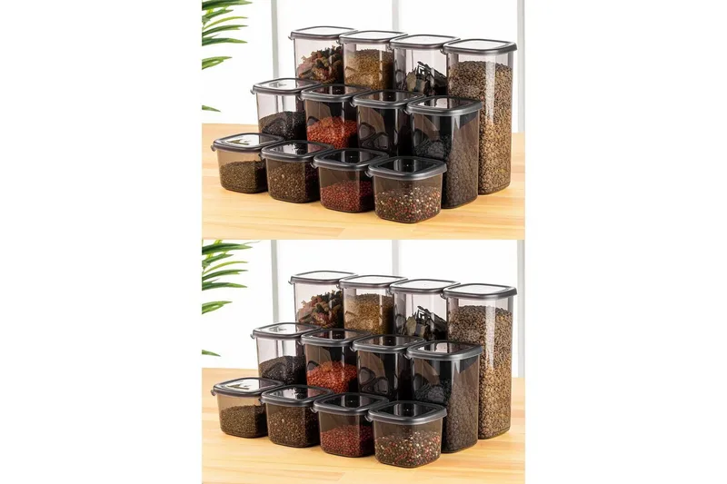 Säilytyslaatikko (24 kappaletta) Soyal Antrasiitti, Antrasiitti