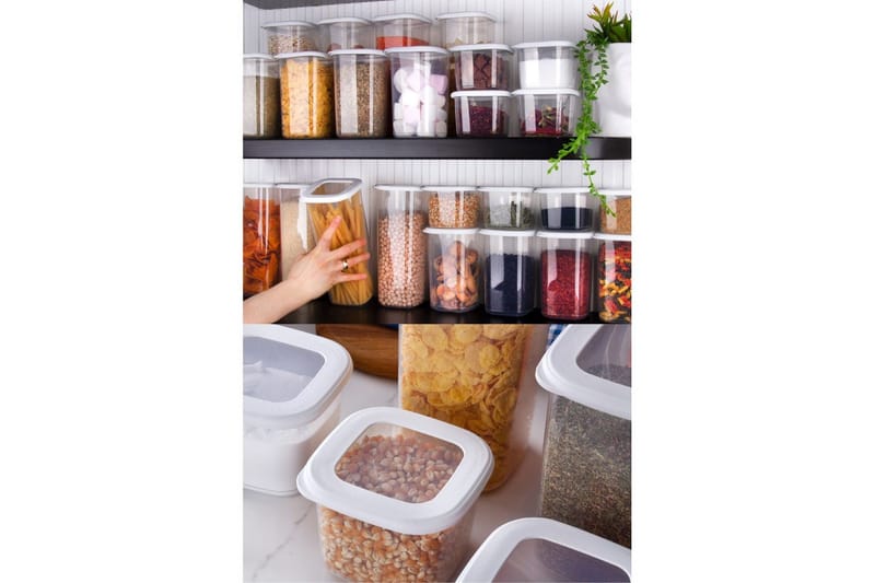 Säilytyslaatikko (24 kappaletta) Syril-valkoinen - Valkoinen - Säilytys - Piensäilytys - Säilytyslaatikko