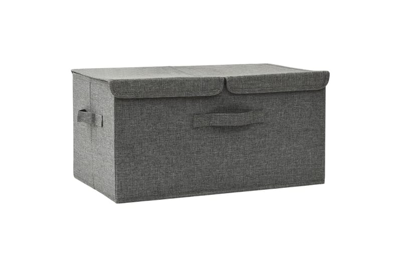 Säilytyslaatikko kangas 50x30x25 cm antrasiitti - Antrasiitti - Säilytys - Piensäilytys - Säilytyslaatikko