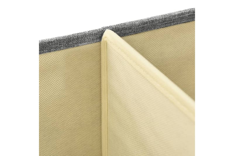 Säilytyslaatikko kangas 50x30x25 cm harmaa - Harmaa - Säilytys - Piensäilytys - Säilytyslaatikko