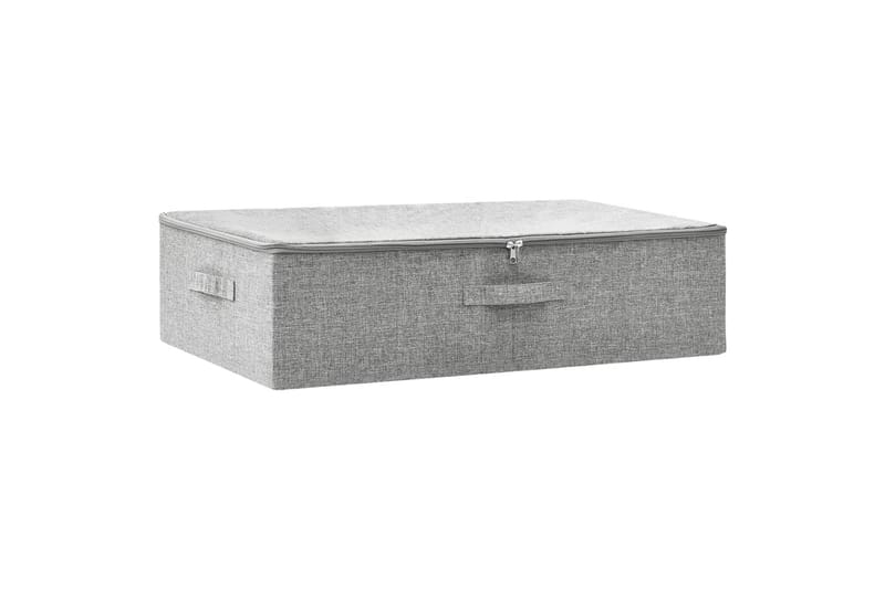 Säilytyslaatikko kangas 70x40x18 cm harmaa - Harmaa - Säilytys - Piensäilytys - Säilytyslaatikko