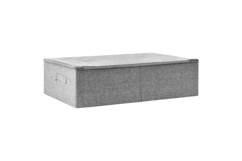 Säilytyslaatikko kangas 70x40x18 cm harmaa - Harmaa - Säilytys - Piensäilytys - Säilytyslaatikko