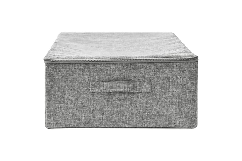 Säilytyslaatikko kangas 70x40x18 cm harmaa - Harmaa - Säilytys - Piensäilytys - Säilytyslaatikko