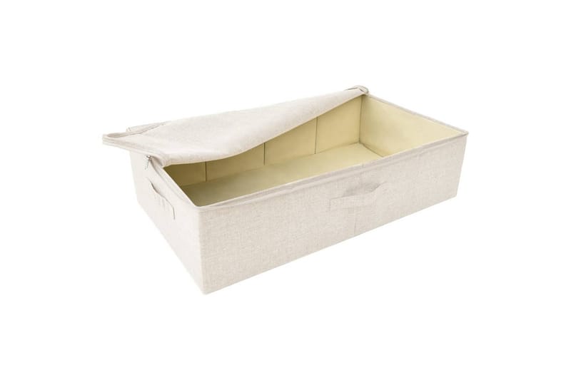 Säilytyslaatikko kangas 70x40x18 cm kerma - Kerma - Säilytys - Piensäilytys - Säilytyslaatikko