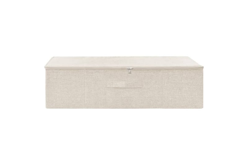 Säilytyslaatikko kangas 70x40x18 cm kerma - Kerma - Säilytys - Piensäilytys - Säilytyslaatikko