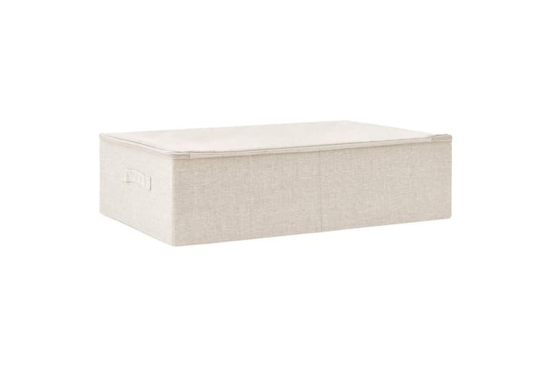 Säilytyslaatikko kangas 70x40x18 cm kerma - Kerma - Säilytys - Piensäilytys - Säilytyslaatikko